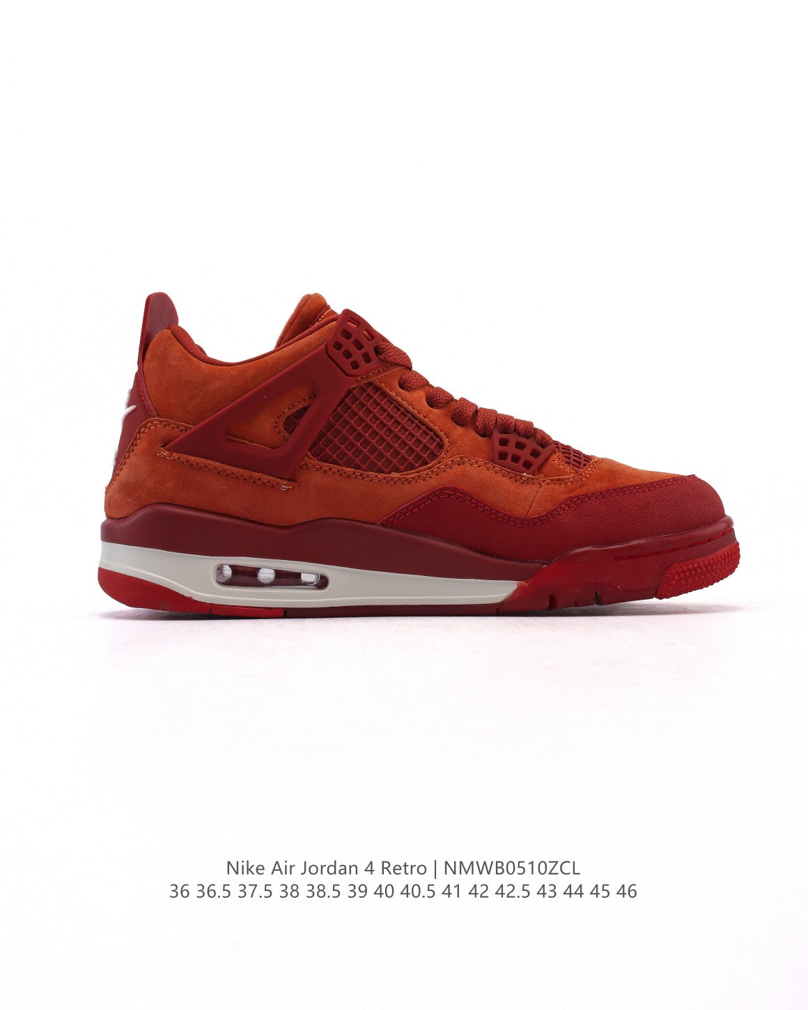 Nike Air Jordan 4 Retro – Red Ember Edition | NMWB0510ZCL