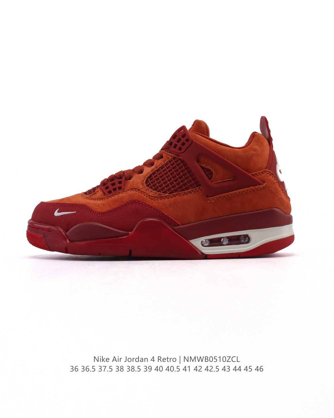 Nike Air Jordan 4 Retro – Red Ember Edition | NMWB0510ZCL