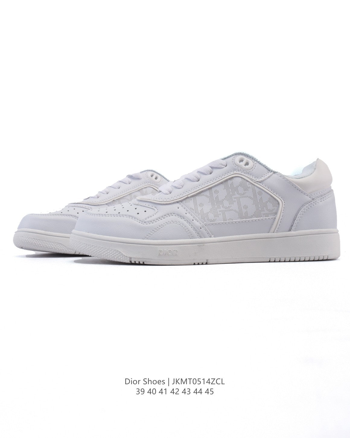Dior- Men’s Luxury Sneakers – White Retro Low-Top (384)