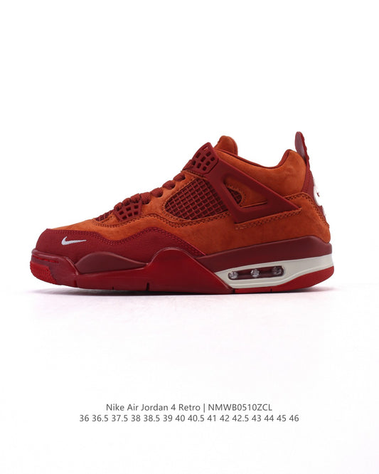 Nike Air Jordan 4 Retro – Red Ember Edition | NMWB0510ZCL