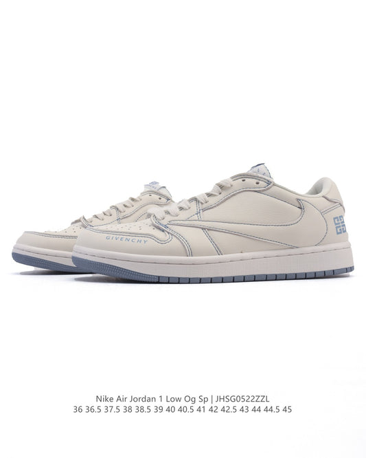 Jordan 1 Low OG “Military Blue” – Reverse Swoosh TS Edition (DM7866)